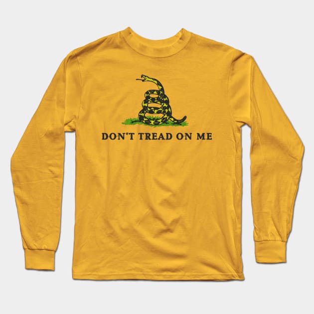 Gadsden Flag Long Sleeve T-Shirt by RevolutionOnYou